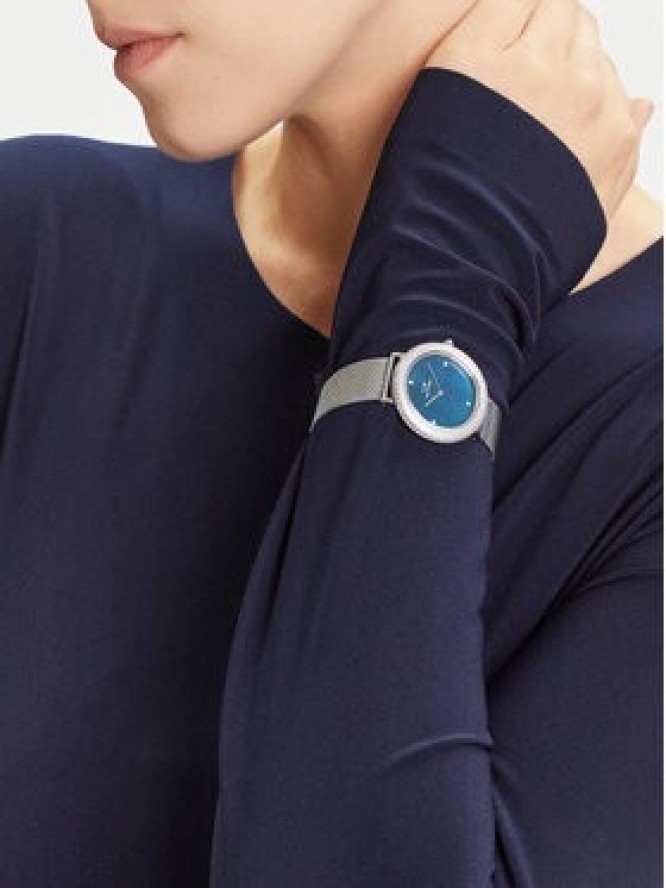 Daniel Wellington Zegarek Crystalline Bezel 3 DW00100825 Srebrny