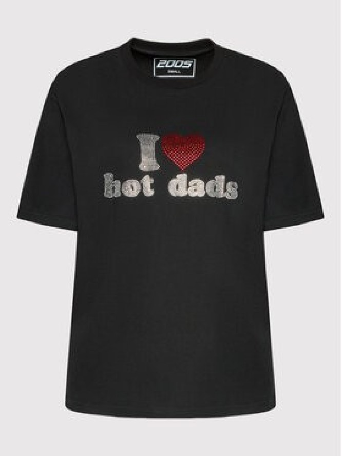2005 T-Shirt Unisex Hot Dads Czarny Regular Fit
