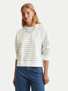 Marc O'Polo Denim Bluza 500 0006 574 Zielony Oversize