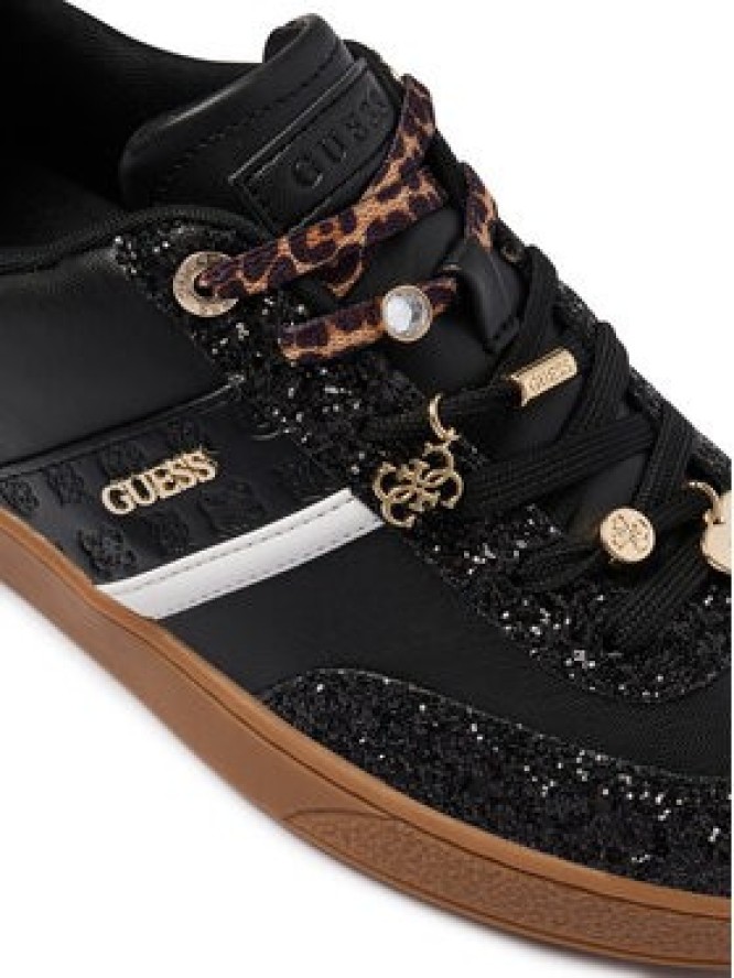 Guess Sneakersy FLFNAO ELE12 Czarny