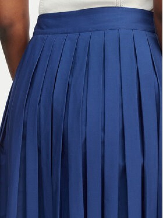 MAX&Co. Spódnica plisowana Gonna 2616101054200 Niebieski Regular Fit