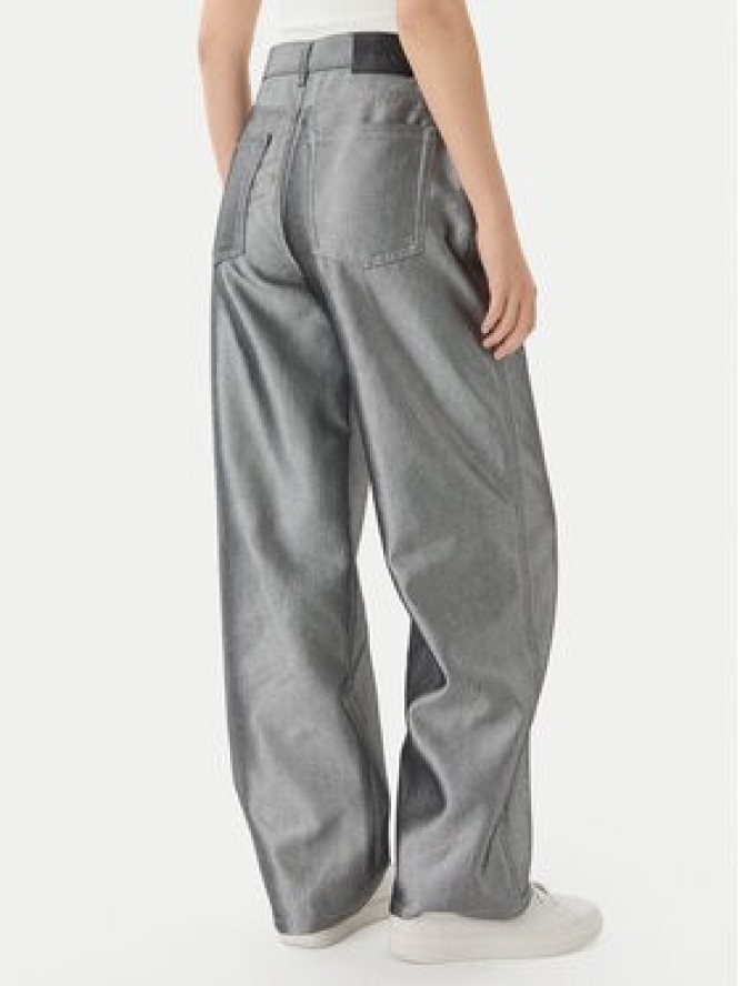 Calvin Klein Jeans Jeansy LV047E718G Szary Barrel Fit
