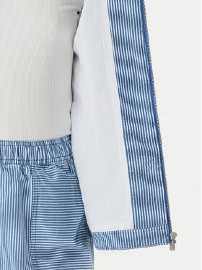 Roxy Kurtka jeansowa Beachfront Bliss ERJJK03702 Błękitny Regular Fit