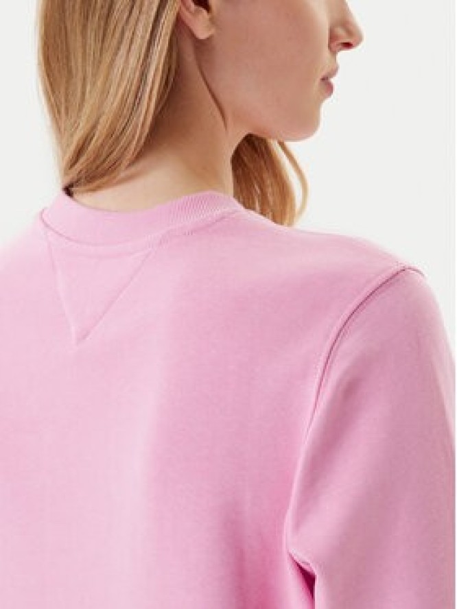 Tommy Jeans Bluza Essential DW0DW20942 Różowy Regular Fit