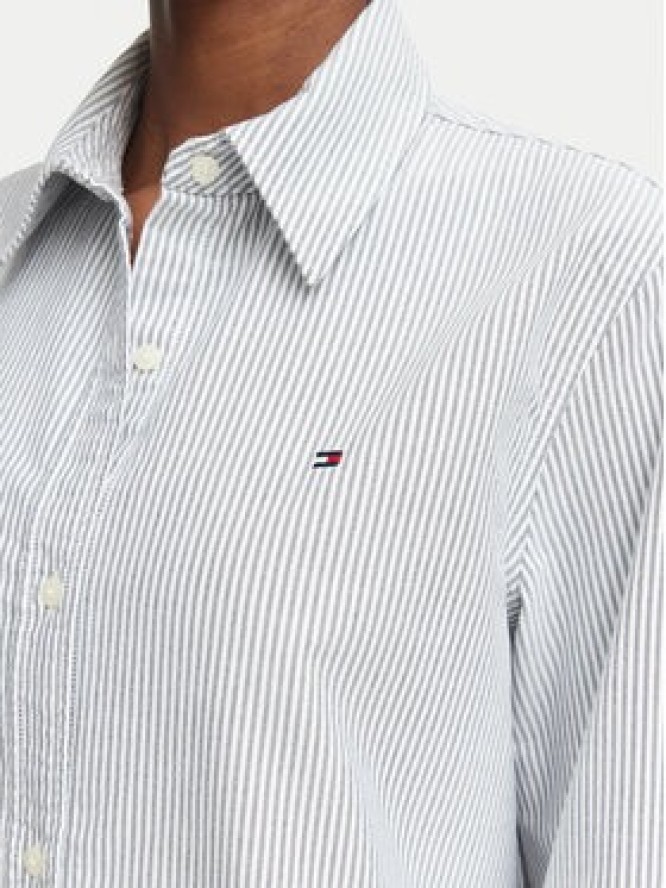 Tommy Hilfiger Koszula WW0WW46111 Szary Relaxed Fit