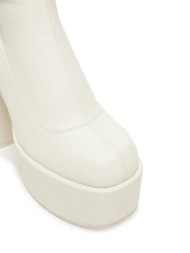 Naked Wolfe Kozaki Spice Biały