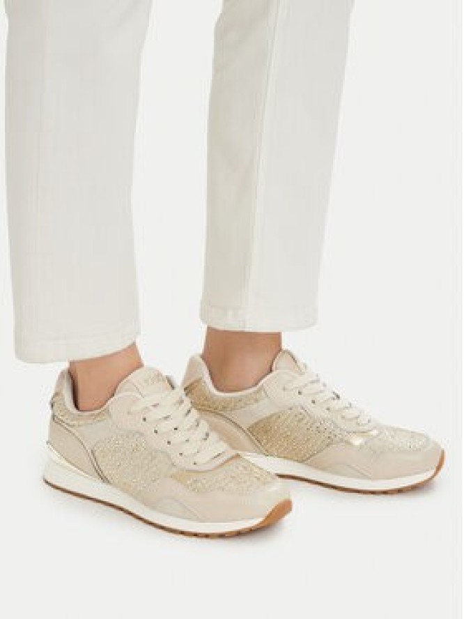 Liu Jo Sneakersy Maxi Wonder Low 02 BA6015 PX821 Beżowy