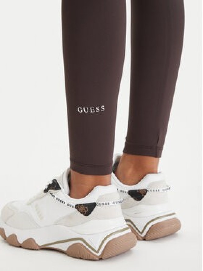 Guess Legginsy V6RB11 KD952 Brązowy Slim Fit