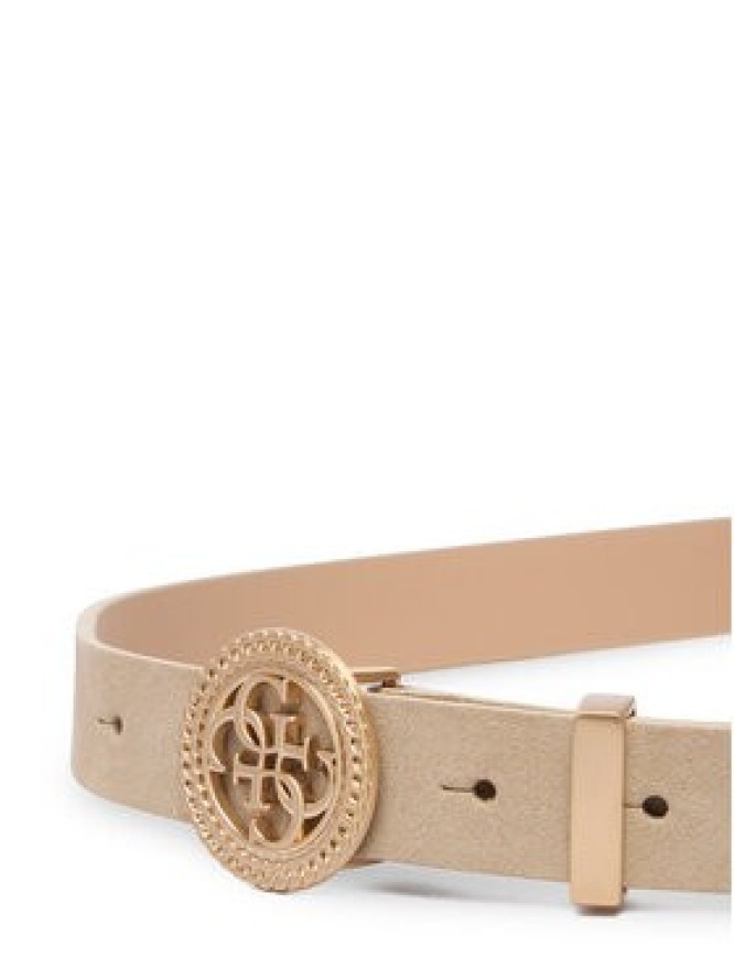 Guess Pasek Damski W5BZ11 L0491 Beżowy jasny