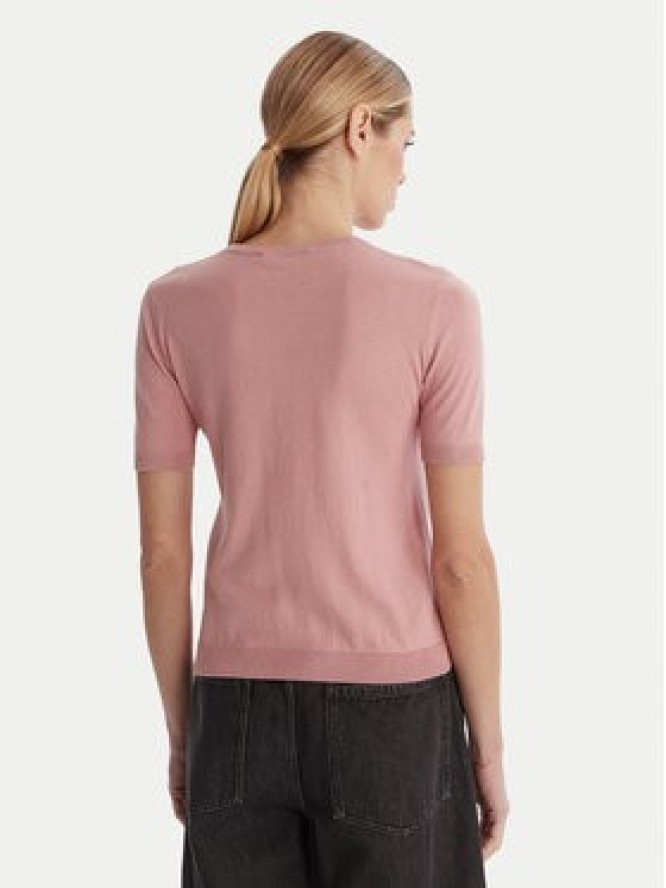 Weekend Max Mara T-Shirt Gabarra 2615361081 Różowy Slim Fit