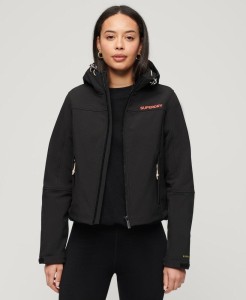 superdry Kurtka Hooded Soft Shell Trekker – Krótkie dopasowanie