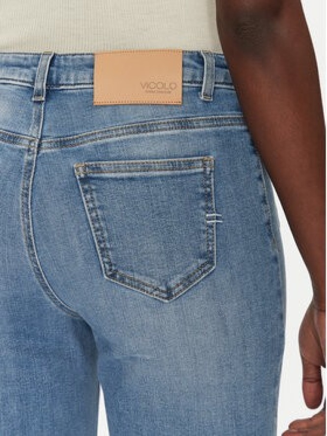 ViCOLO Jeansy DD5079 Niebieski Regular Fit