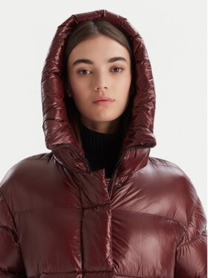 Hetregó Kurtka puchowa 8P781 25WD24 Bordowy Regular Fit