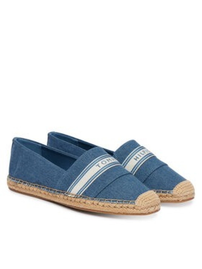 Tommy Hilfiger Espadryle Hilfiger Webbing Espadrille FW0FW09334 Niebieski