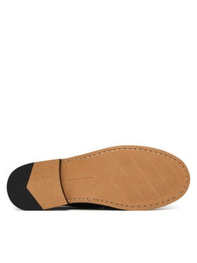 Tommy Hilfiger Mokasyny Hilfiger Penny Abrasivato FW0FW09323 Granatowy