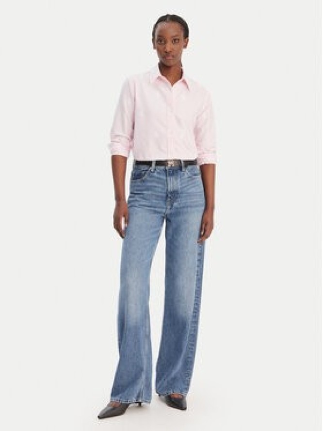 Tommy Hilfiger Koszula WW0WW49386 Różowy Regular Fit