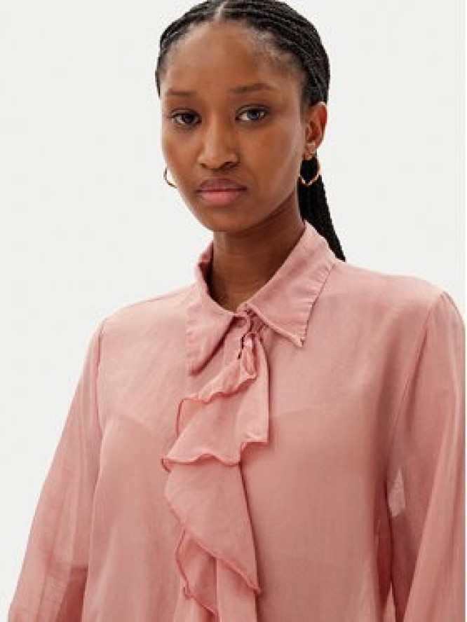 Kontatto Koszula KONTATTO-B3004C E25B2C.142 Różowy Regular Fit