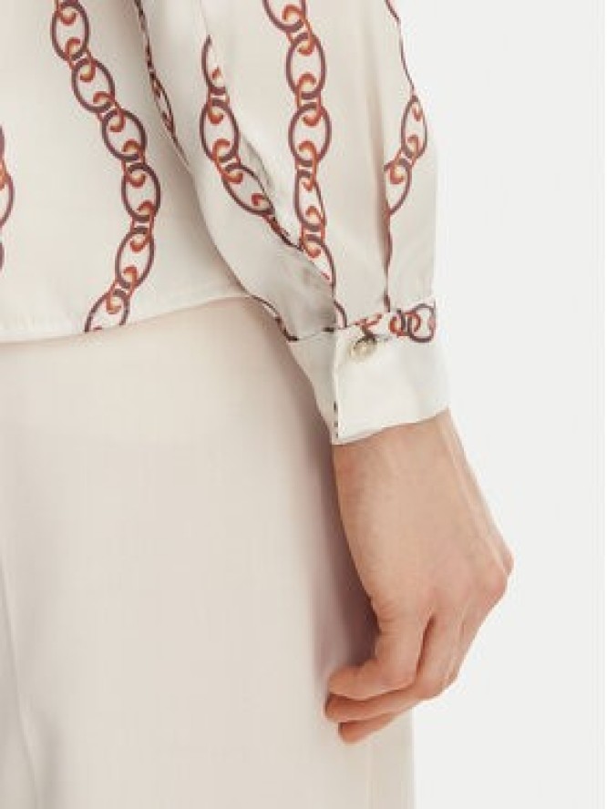 Rinascimento Koszula CFC0128009003 Écru Regular Fit