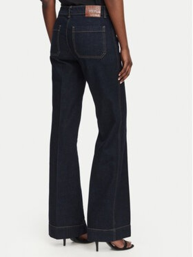 Liu Jo Jeansy UF6196 D4854 Granatowy Flare Fit