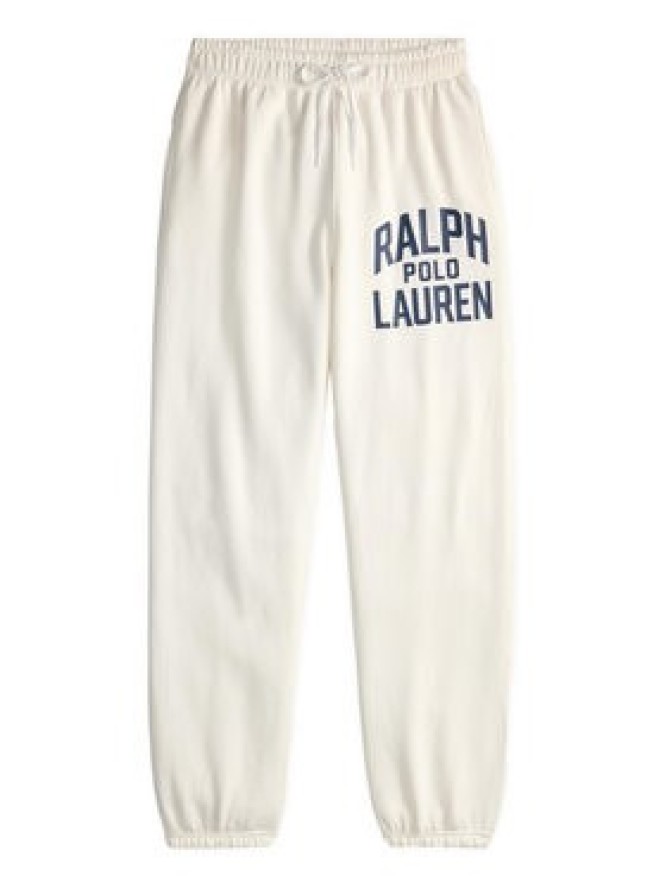 Polo Ralph Lauren Spodnie dresowe 211971758002 Biały Tapered Fit