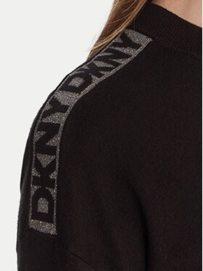 DKNY Sweter P5MSLJ92 Czarny Regular Fit