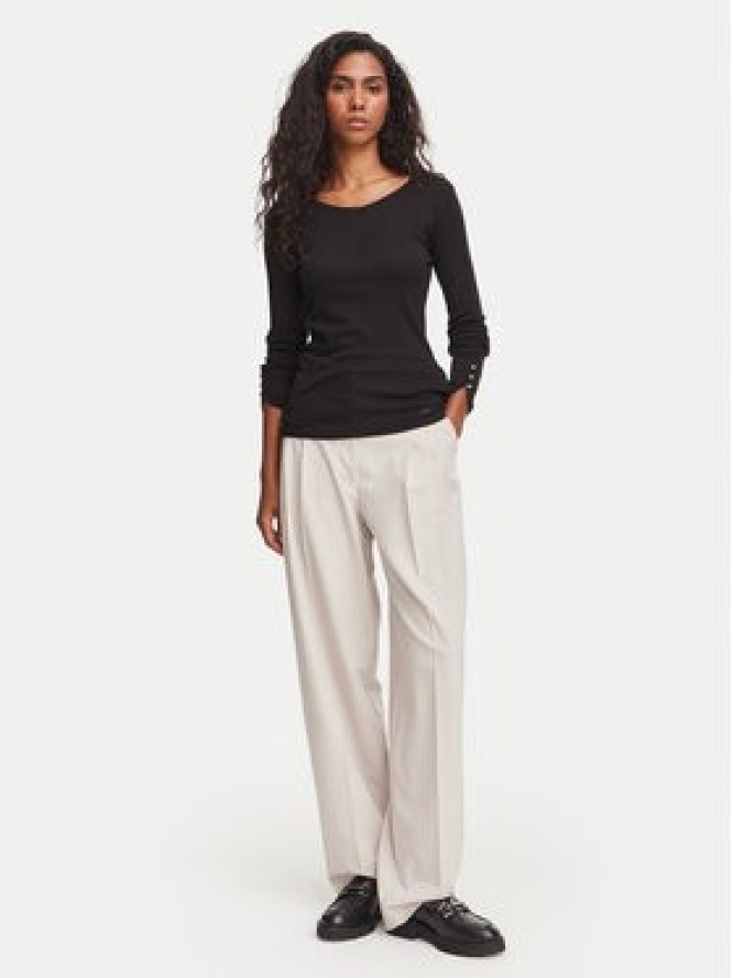 BOSS Bluzka Edeline 50566005 Czarny Regular Fit