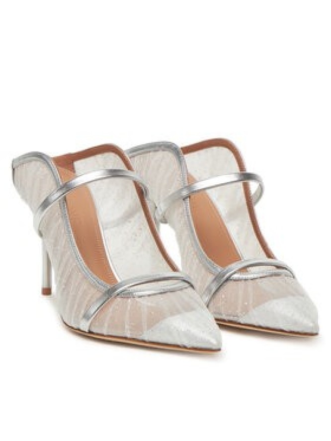 MALONE SOULIERS Szpilki Maureen 85-263 Srebrny