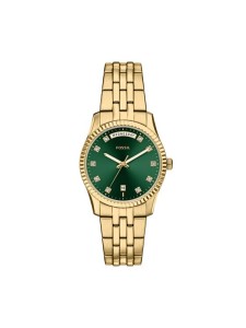 Fossil Zegarek Scarlette ES5460 Złoty