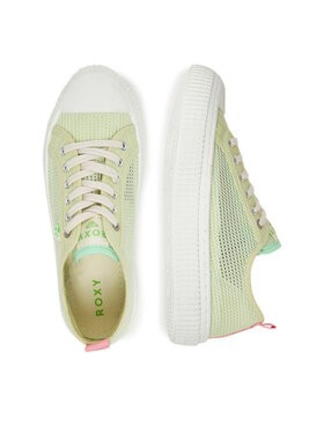 Roxy Trampki V12-908 Zielony