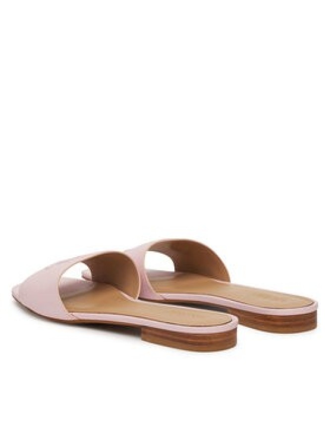 LAUREN RALPH LAUREN Klapki Everley 802959143007 Różowy