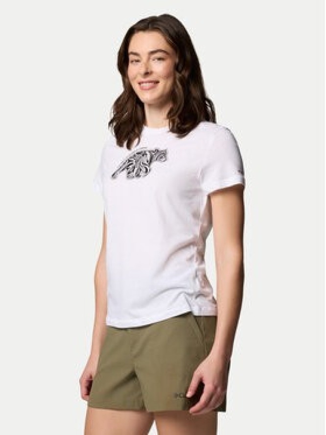 Columbia T-Shirt Ruby Springs™ 2120061 Biały Regular Fit