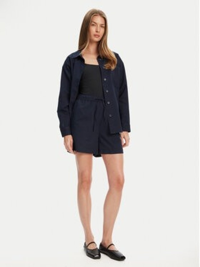 Mustang Szorty materiałowe Charlottesville 1016584 Granatowy Relaxed Fit