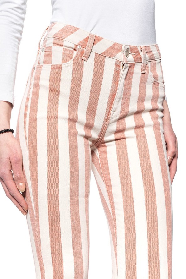 SPODNIE DAMSKIE LEE SKINNY HIGH WAIST TERACOTTA L626LIMG 112114249