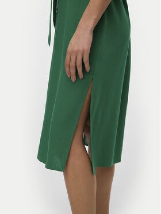 Vero Moda Sukienka koszulowa Mymilo 10282532 Zielony Regular Fit