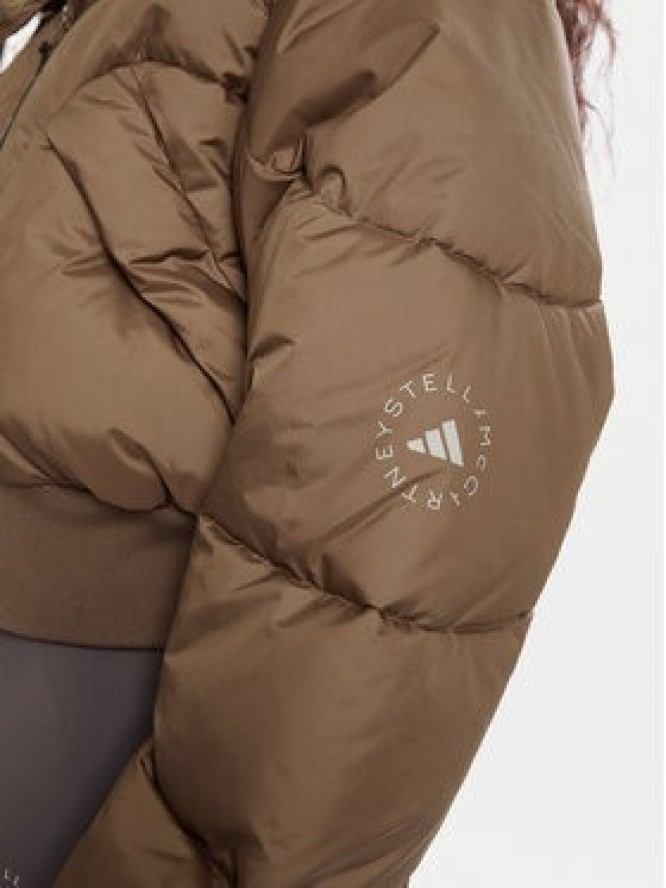 adidas by Stella McCartney Kurtka zimowa JM3652 Beżowy Loose Fit