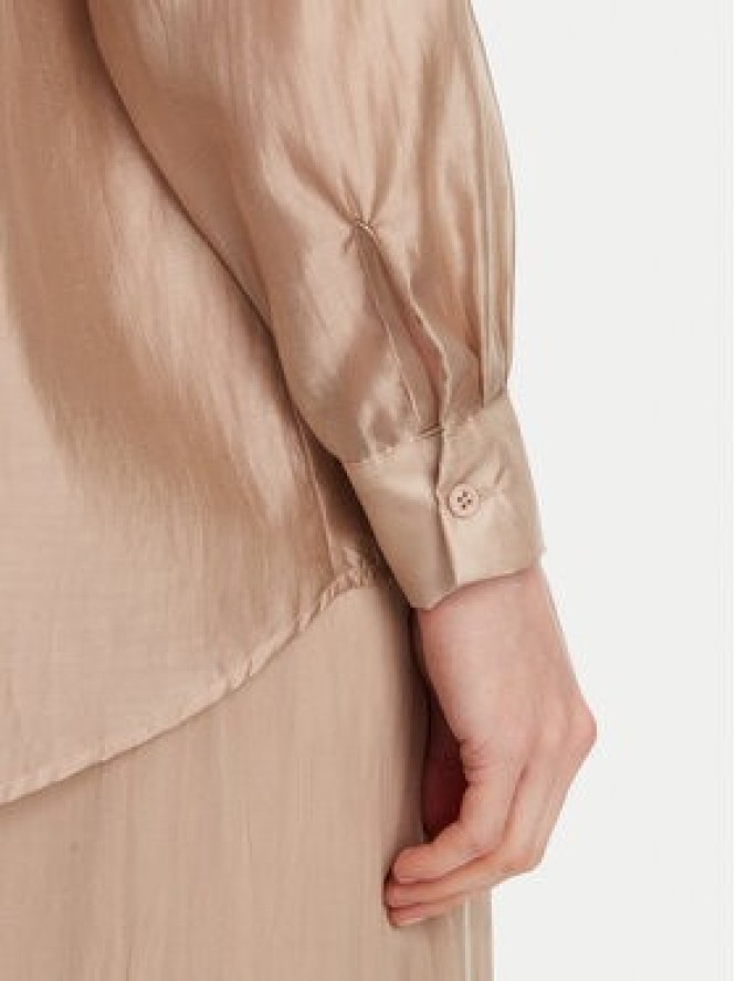 Bomboogie Koszula SW9007TLYA5 Beżowy Relaxed Fit