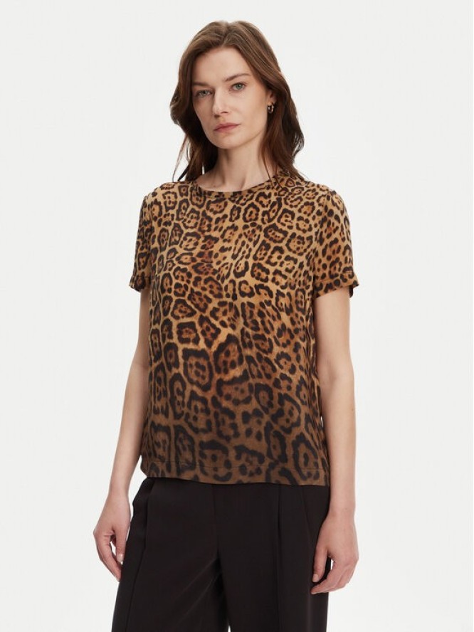 Marciano Guess Bluzka 5YGH29 7320A Brązowy Regular Fit