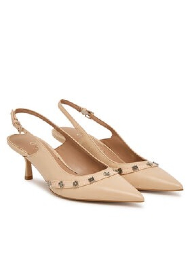 Guess Czółenka FLPYAN LEA05 Beżowy