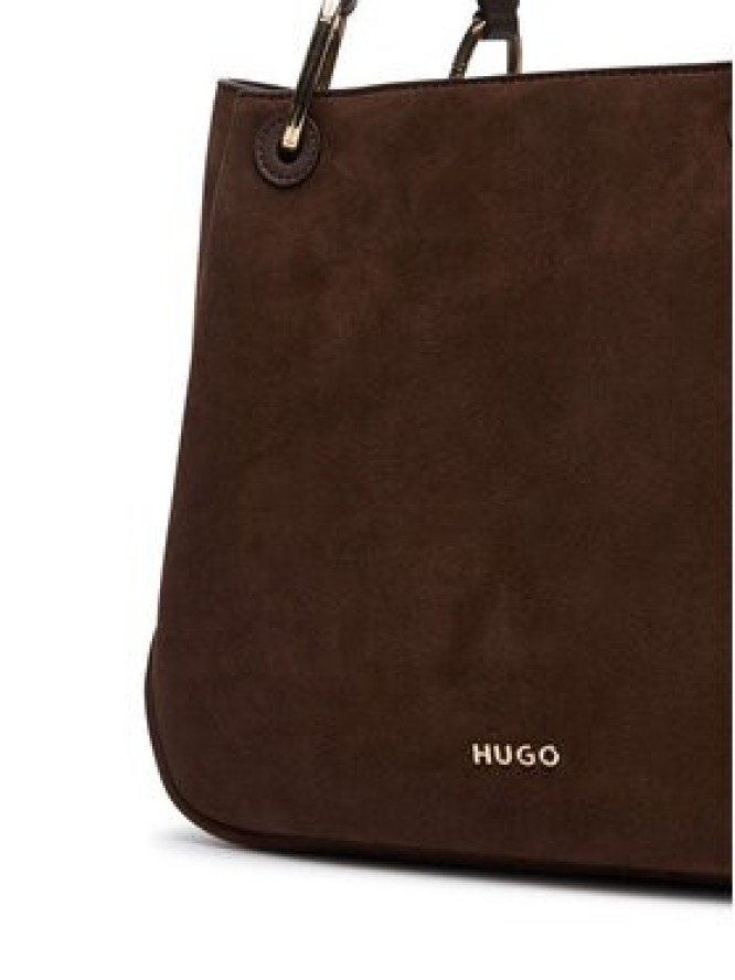 HUGO Torebka 50568033 Brązowy ciemny