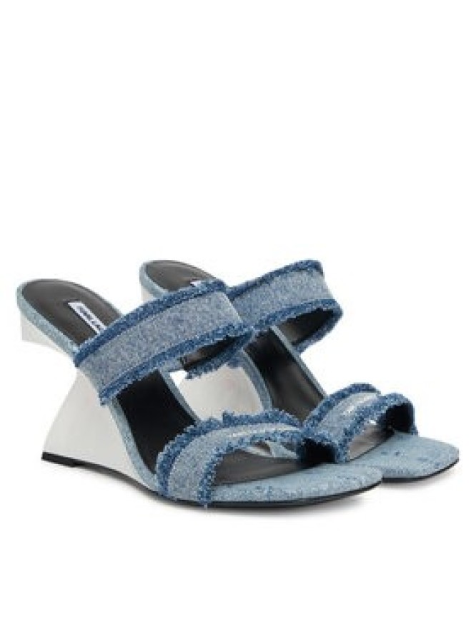 KARL LAGERFELD Klapki Waverly KL34611D Niebieski