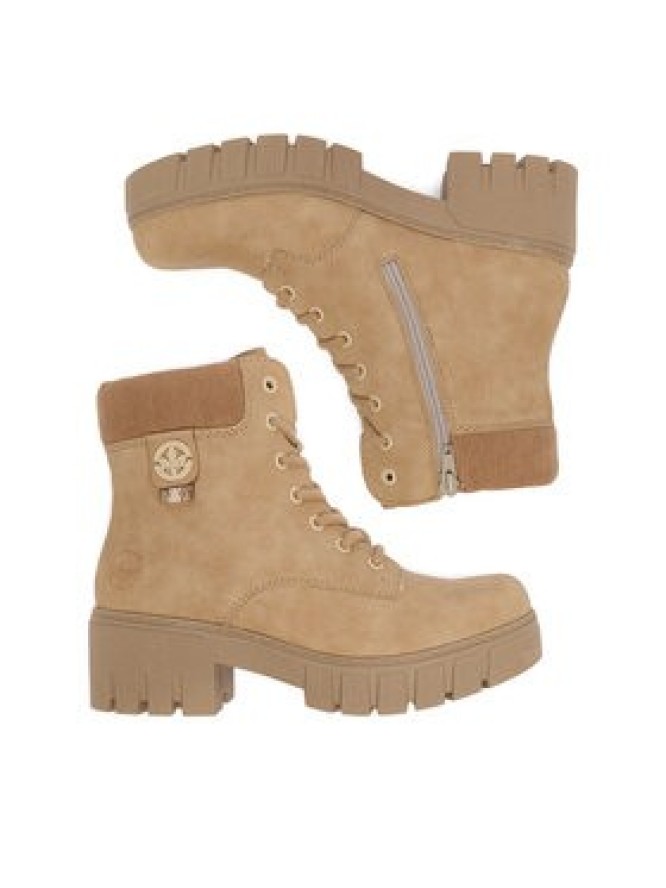 Rieker Trzewiki CEO-74532-60 Beżowy