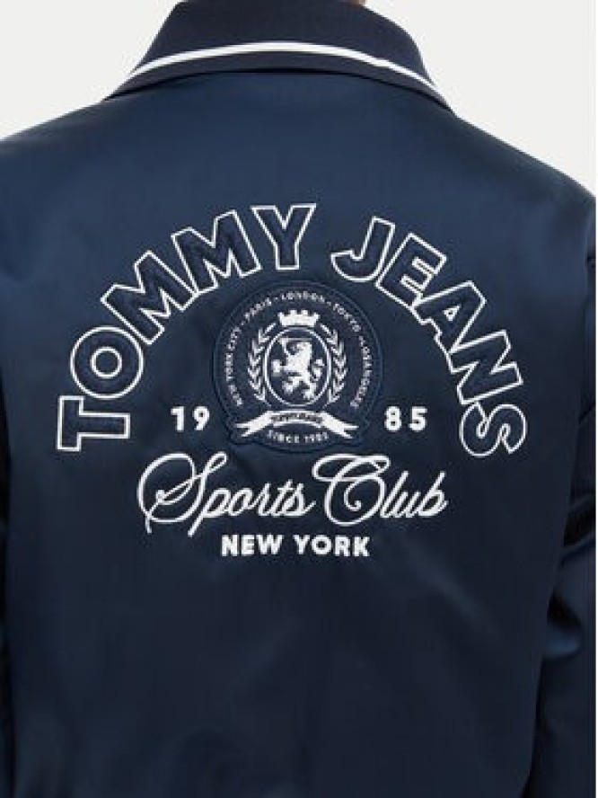 Tommy Jeans Kurtka bomber Tjw Coach DW0DW23153 Granatowy Regular Fit