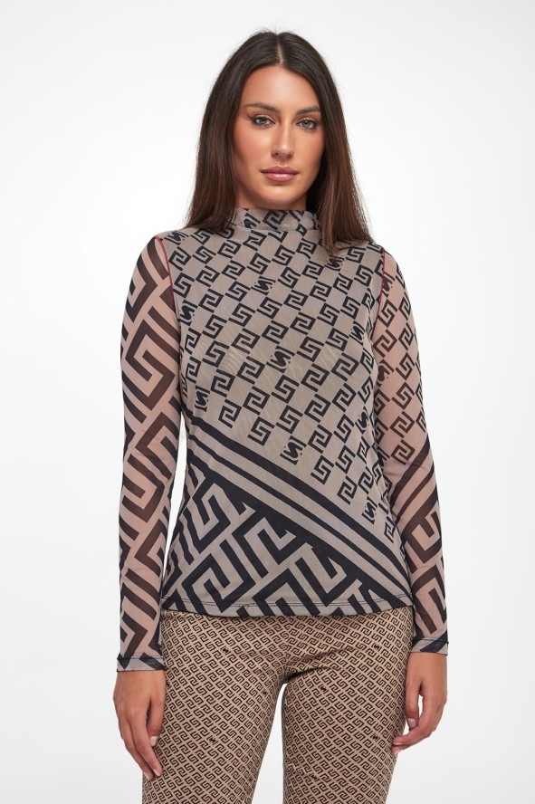 Bluzka damska z siatki SPORTALM