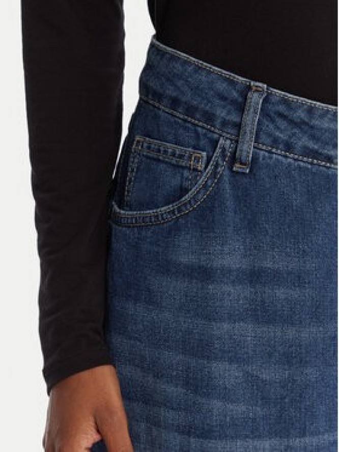 Rinascimento Jeansy CFC0125151003 Niebieski Wide Leg