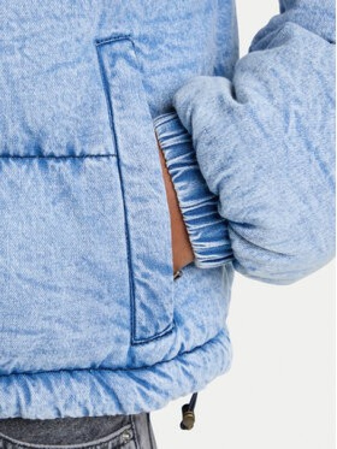 Guess Jeans Kurtka zimowa W5BL85 D6181 Niebieski Regular Fit