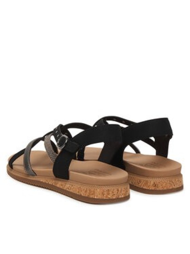 Skechers Sandały Desert Kiss Low 114713/BLK Czarny