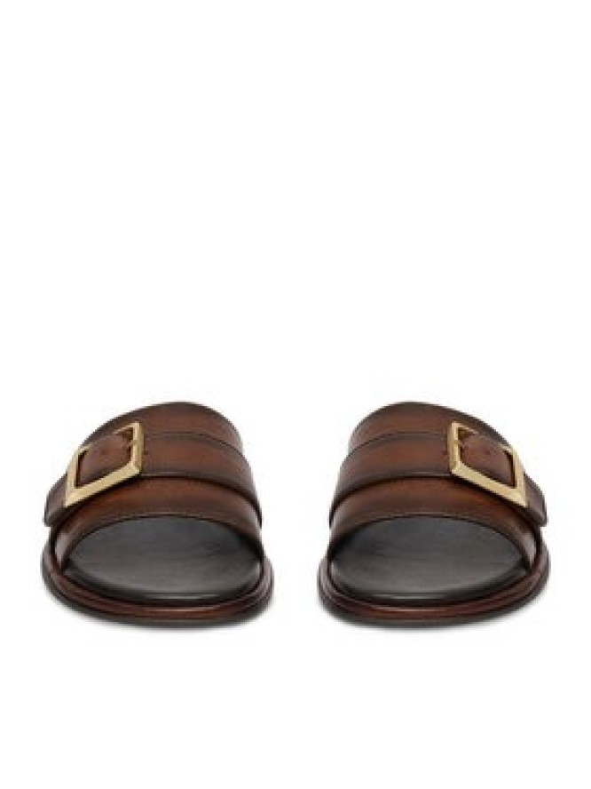 U.S. Polo Assn. Klapki EO-TEMPE001W/6L1 Brązowy ciemny