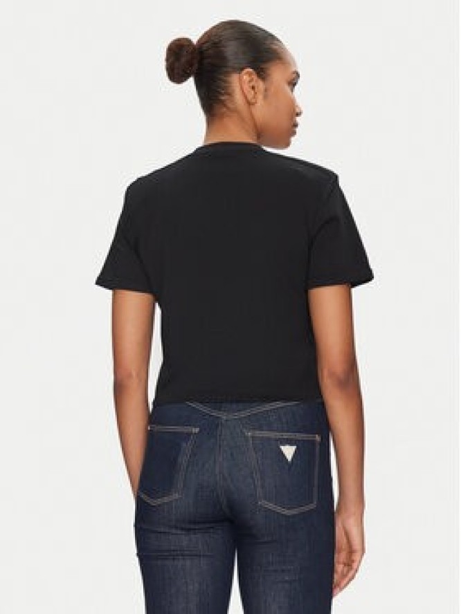 Guess T-Shirt W5GI15 K8FQ4 Czarny Regular Fit