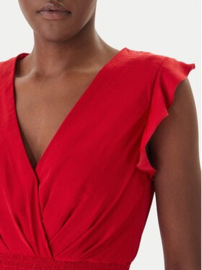 Morgan Sukienka koktajlowa 251-RWANY Czerwony Loose Fit