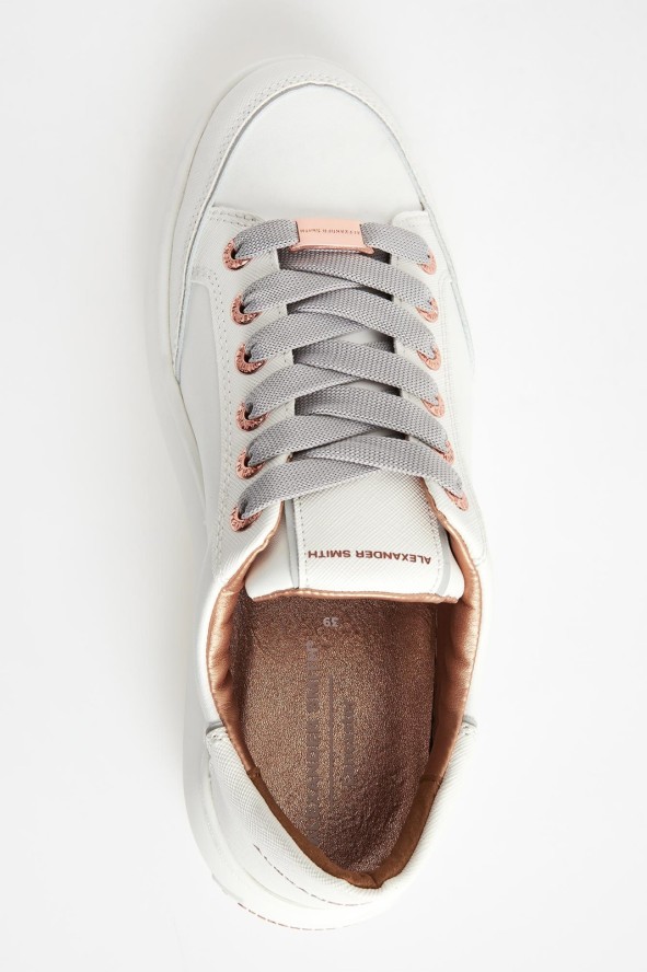 Sneakersy damskie skórzane Lancaster Woman ALEXANDER SMITH